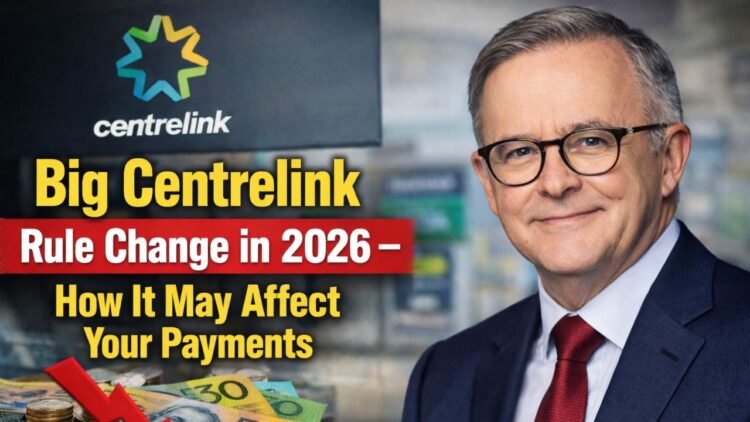 Big Centrelink Rule Change in 2026 – How It May Affect Your Payments