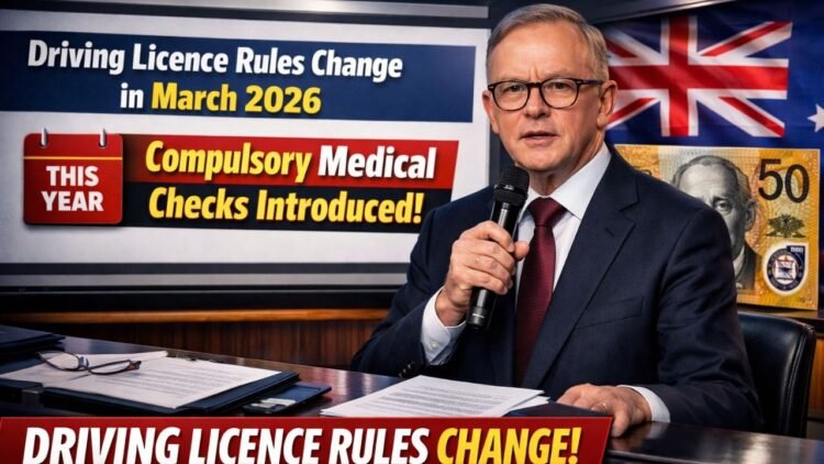 Driving Licence Rules Change in March 2026 – Compulsory Medical Checks Introduced