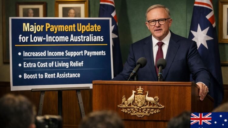 Major Payment Update for Low-Income Australians